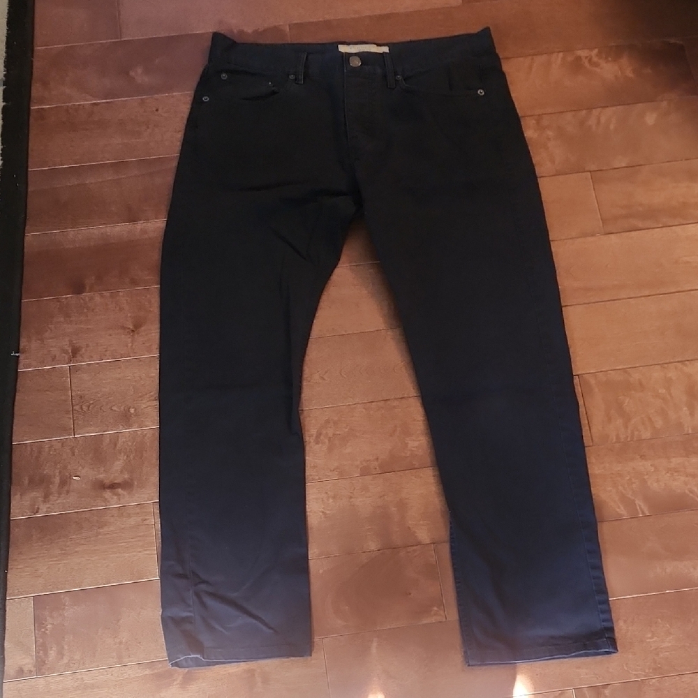 Burberry Black Pants Button 34